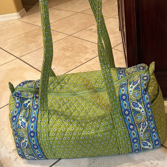 Quilted duffel bag with paisleys - Picture 3 of 4